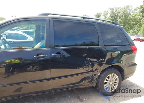 2010 Toyota Sienna Xle z USA, uszkodzony, nr VIN 5TDDK4CC5AS034121
